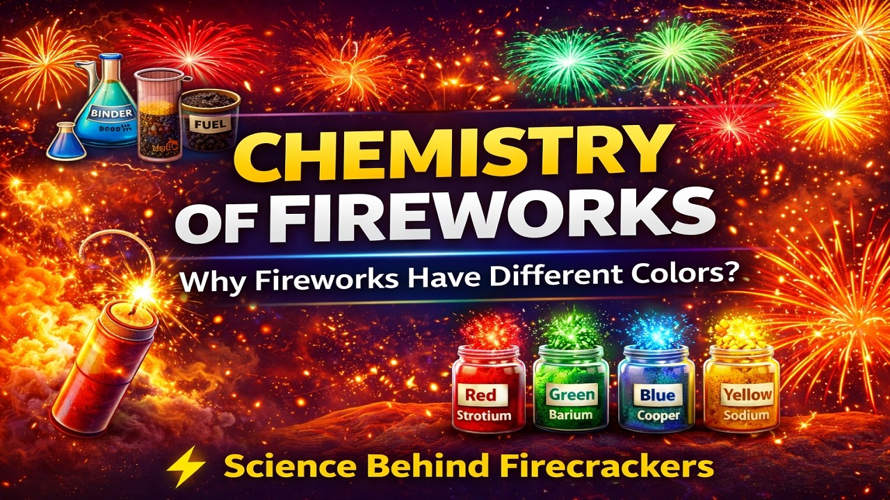 How Firecrackers Work? | Chemistry of Fireworks Explained