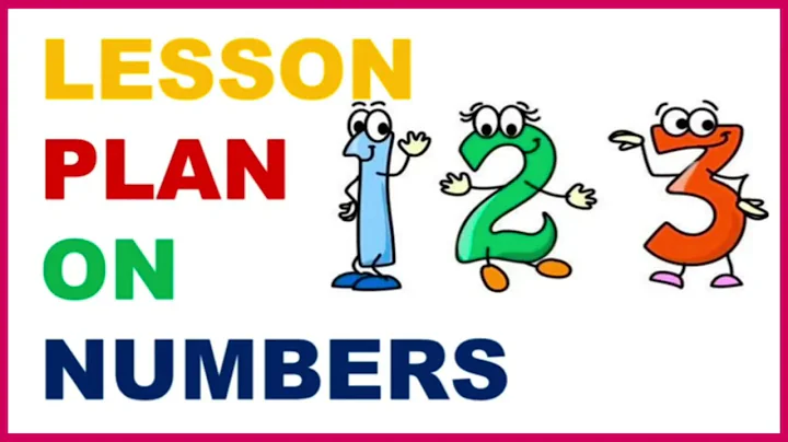 Lesson Plan On Number || How To Teach Numbers||