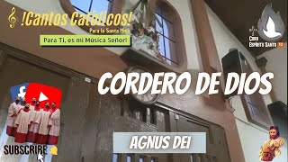 Video thumbnail of "CORDERO DE DIOS - PBRO. CESAREO GABARAIN TIEMPO DE PASCUA"