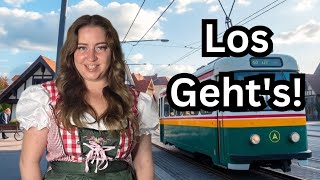 Easy German Conversation Listening Practice: unterwegs in der Stadt