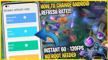 How To Change Android Screen Refresh Rate | No Root Needed | 60HZ - 144HZ | 100% Working - RC Modz