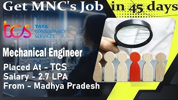 Mechanical Engineer- Ankit - Got Selected as Technical Support Engineer in TCS With 2.7 LPA CTC