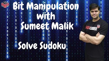 Solve Sudoku using Bit Manipulation | Sudoku Solver in JAVA