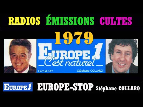 EUROPE STOP en 1979 avec Harold KAY et Stéphane COLLARO sur EUROPE 1