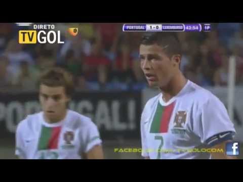 Luxemburgo 🆚 Portugal, Goleada das antigas com CR7 em grande