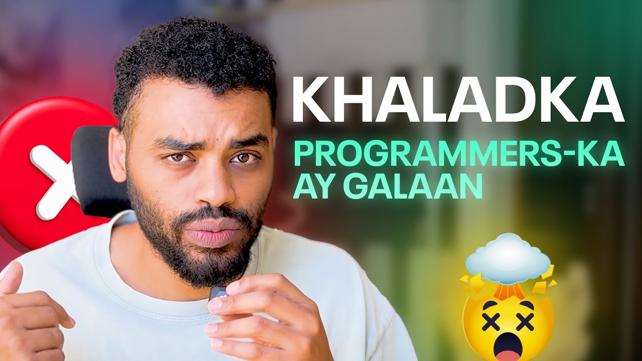 Programming-ka Si Khaldan Ayaad U Barataa | Sida Saxan aan Kuu Sheego!