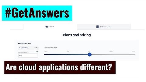 GetAnswers - Are cloud applications different from server?