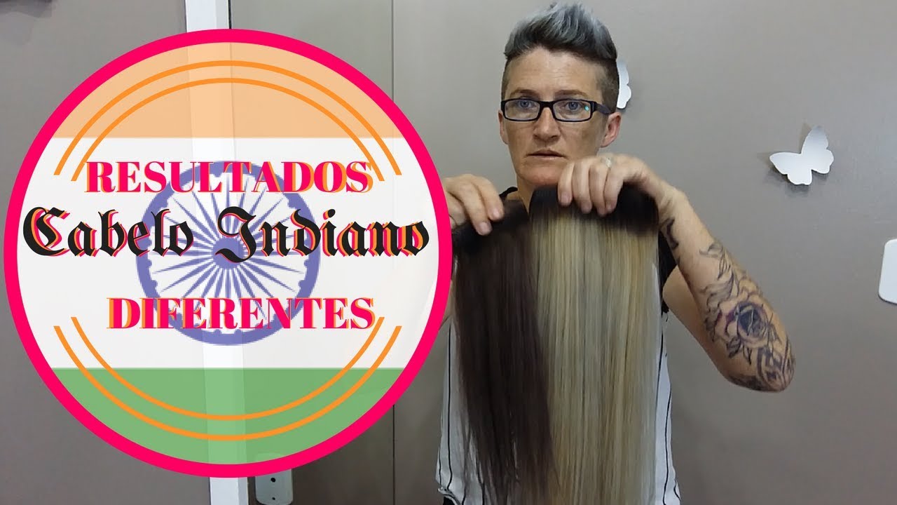 DESCOLORINDO CABELO INDIANO