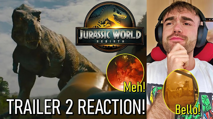 JURASSIC WORLD - LA RINASCITA: TRAILER 2 REACTION!