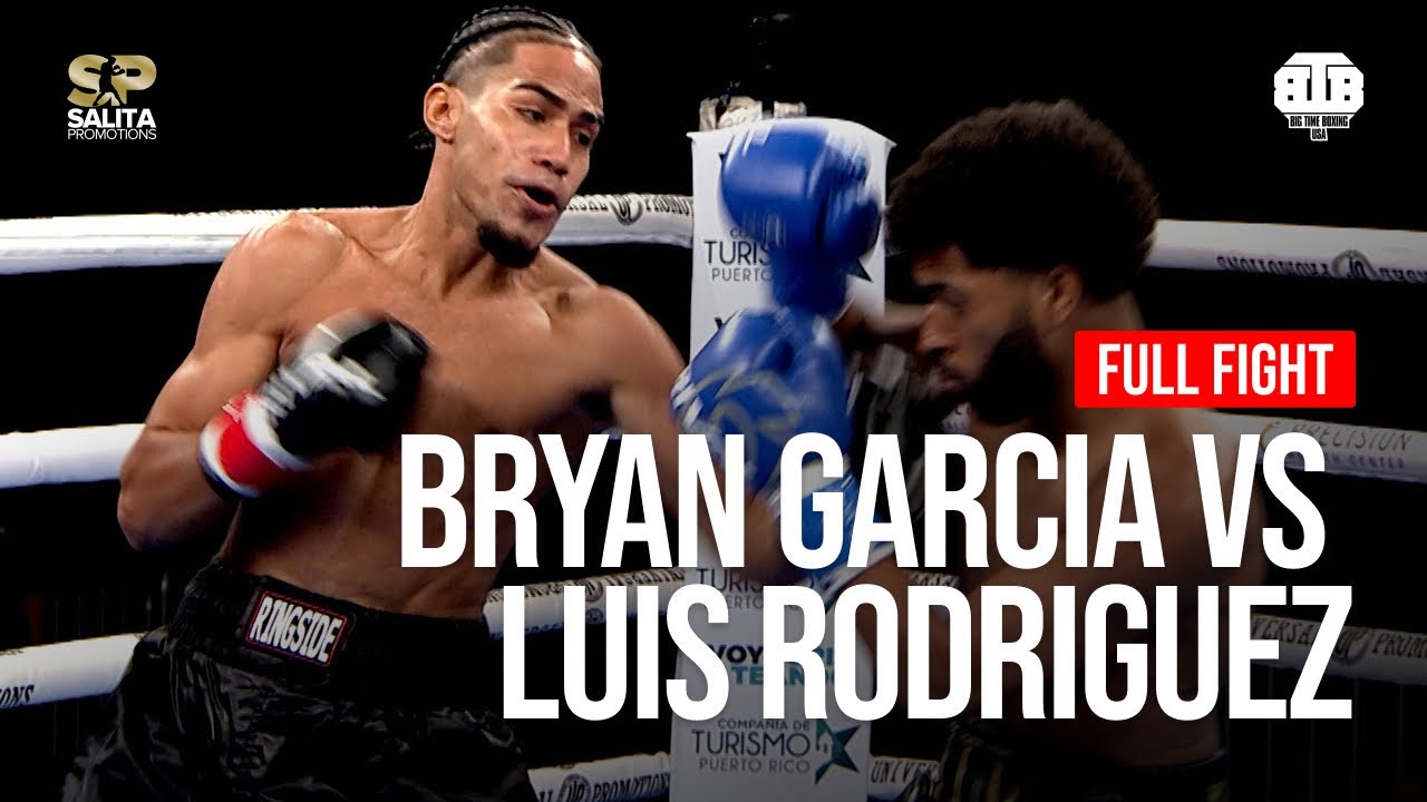 Bryan Garcia vs Luis Rodriguez | Full Fight | Boxing Prospect