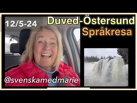 Språkresa från Duved till Östersund - Lär dig svenska @svenskamedmarie