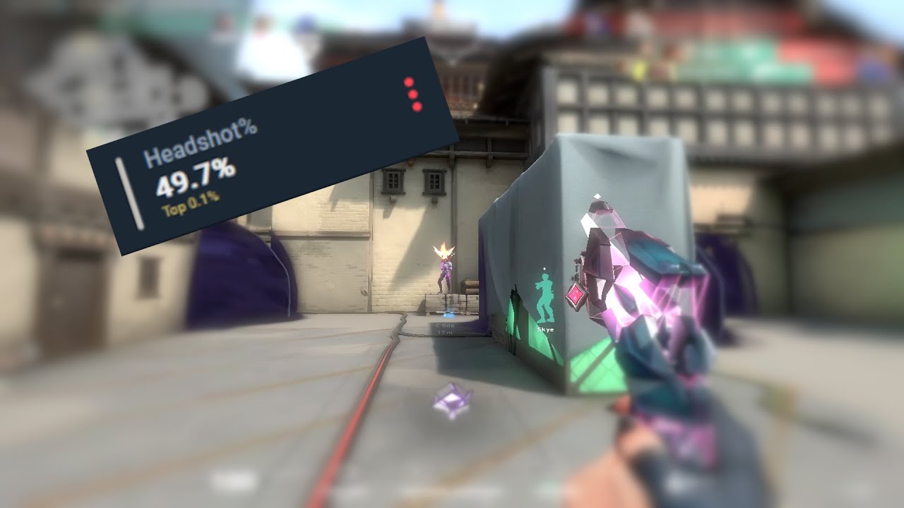 What 50% headshots look like (VALORANT)