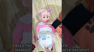 BONEKA NANGIS CARI MAMA PAPA #videoshorts #shortsfeed #shortsvideo #boneka #mainananak