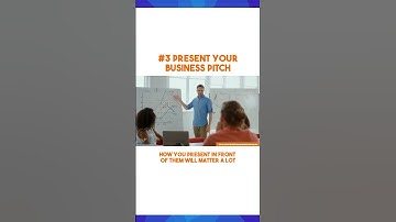 #3 Present Your Business Pitch | 5 Ways To Raise Capital For A Startup