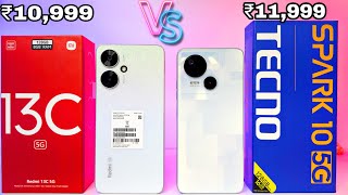 Comparing Redmi 13C 5G With Tecno Spark 10 5G: Unboxing & Review