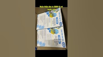 In tờ rơi, tờ rơi gấp 3 theo yêu cầu tại Tân Nhật Minh #intannhatminh #intoroituyensinh #intoroigap3