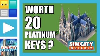 Is My Favourite Building WORTH 20 Platinum Keys?! | Blocks Plays SimCity BuildIt E45