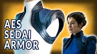 Making leather armor for Moiraine Damodred in the Wheel of Time + free pattern