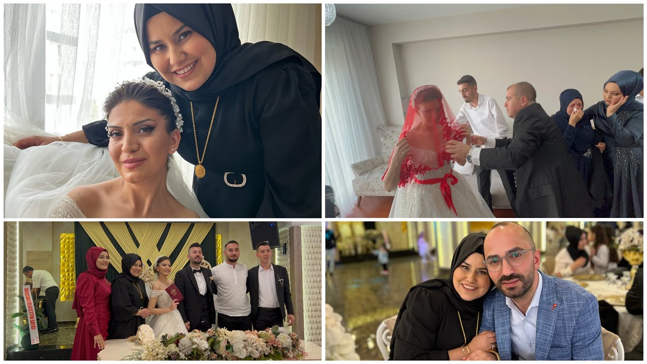 KARDEŞİM EVLENDİ 💃🏻 GELİN ALMA-KUŞAK BAĞLAMA | NİKAH ŞAHİDİ OLDUM 😇