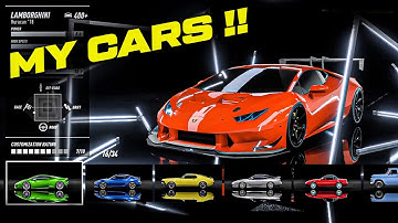 My All Cars Collection in NFS Heat