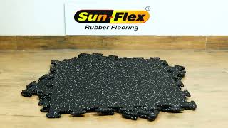 Interlocking Rubber Roll Tiles by SUNFLEX RUBBER FLOORING 189 views 1 year ago 1 minute, 54 seconds