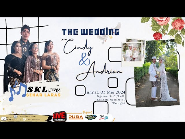 #LIVE SKL MUSIC | WEDDING CINDY u0026 ANDRIAN | CIPTO LARAS AUDIO | PUMA Management | NGADIROJO 🇮🇩 class=