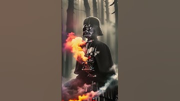 Darth Vader Blowing Off Some Steam - Ai Animation - Star Wars Fan Art - Genmo Ai - Ai Video Clip