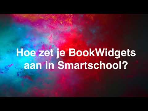 BookWidgets aanzetten in Smartschool - GRATIS tot september!