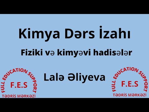 Video: Parafinin əriməsi kimyəvi və ya fiziki dəyişiklikdir?