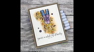 Unity Quick Tip: Autumn Girl Watercolor Card