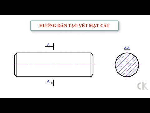 Autocad Tutorial Full- Hướng Dẫn Ghi Ký Hiệu Vết Cắt - Youtube