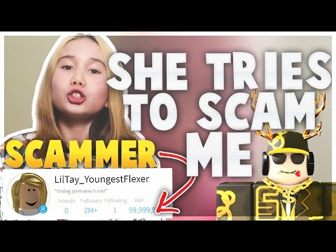 Lil Tay Wants My Roblox Account Called By The Scammer
