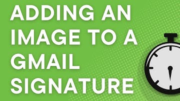 How to add an image to a Gmail signature (2023)