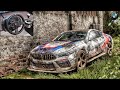 Rebuilding a bmw m8 competition  forza horizon 5  gameplay using thrustmaster t300rsgt