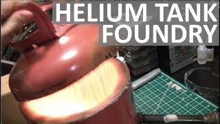 HELIUM TANK FOUNDRY - EASILY MELT METAL AT HOME! - ELEMENTALMAKER