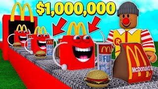 BUILDING MY OWN $1,000,000 MCDONALD'S TYCOON.. (Roblox)