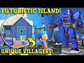 SUPER-SCIENCE & ZERO Time-Travel Island! Tour & Interview | Animal Crossing 5 Star Island Tour