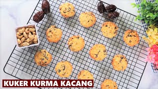 KUKER KURMA KACANG KUKIS LEBARAN RESEP KUE KERING UNIK OLAHAN KURMA | DATES & NUTS COOKIES screenshot 3