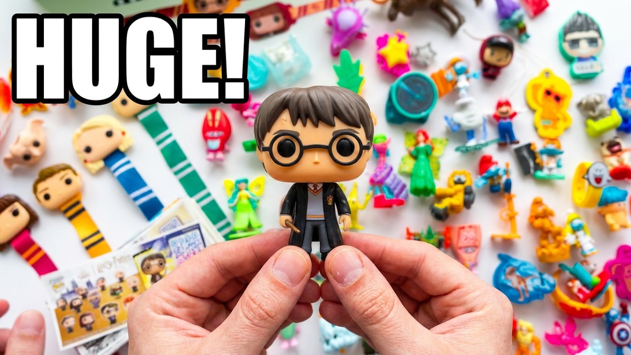 HUGE Kinder Surprise Collection in 100 Seconds! 🍫 - YouTube