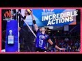 Incredible Actions | Women's VNL Volleyball 2019