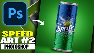 Soda Can Mockup l Speed Art #2 l Photoshop Tutorial l Editing Zone