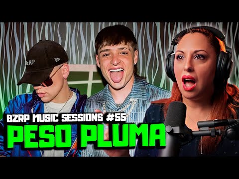 PESO PLUMA & BZRP Music Sessions #55  | VOCAL COACH Reaction & analysis