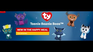 TY Teenie Beanie Boos Mcdonald's Happy Meal Toys in Austria!