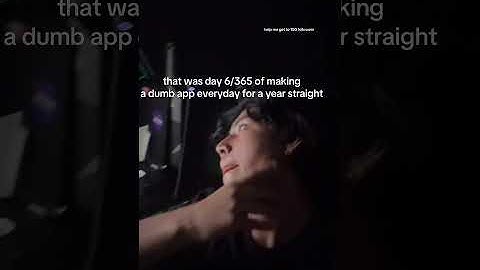 day 6/365 creating a dumb project everyday till i got a swe internship #developer #code #compsci