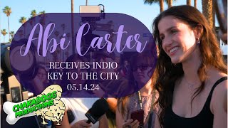 Abi Carter Indio Homecoming | Key to the City Ceremony