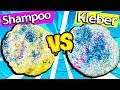 KLEBER vs SHAMPOO SLIME CHALLENGE | Welcher Schleim ist BESSER?! Glitzer Schleim DIY Idee | Kids