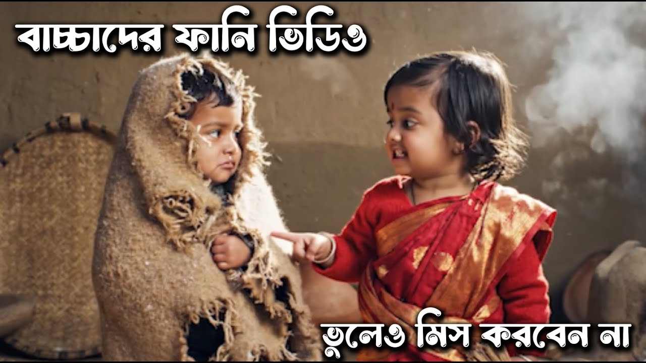 হাসতে হাসতে পেট ব্যথা হবে 🤪 বাচ্চাদের এই ফানি ভিডিও একদম মিস করবেন না!