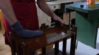 How To Safely Clean Old Wood Furniture : Antique Furniture Care