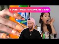 Baker Reacts To The WEIRDEST BEAUTY VIDEOS WITH FOOD