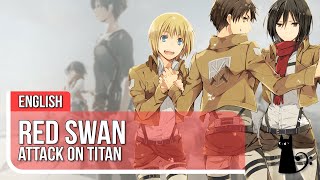 Video thumbnail of "Attack on Titan - "Red Swan" (Season 3 OP) | VOCAL COVER | Lizz Robinett ft. FFMelodie"